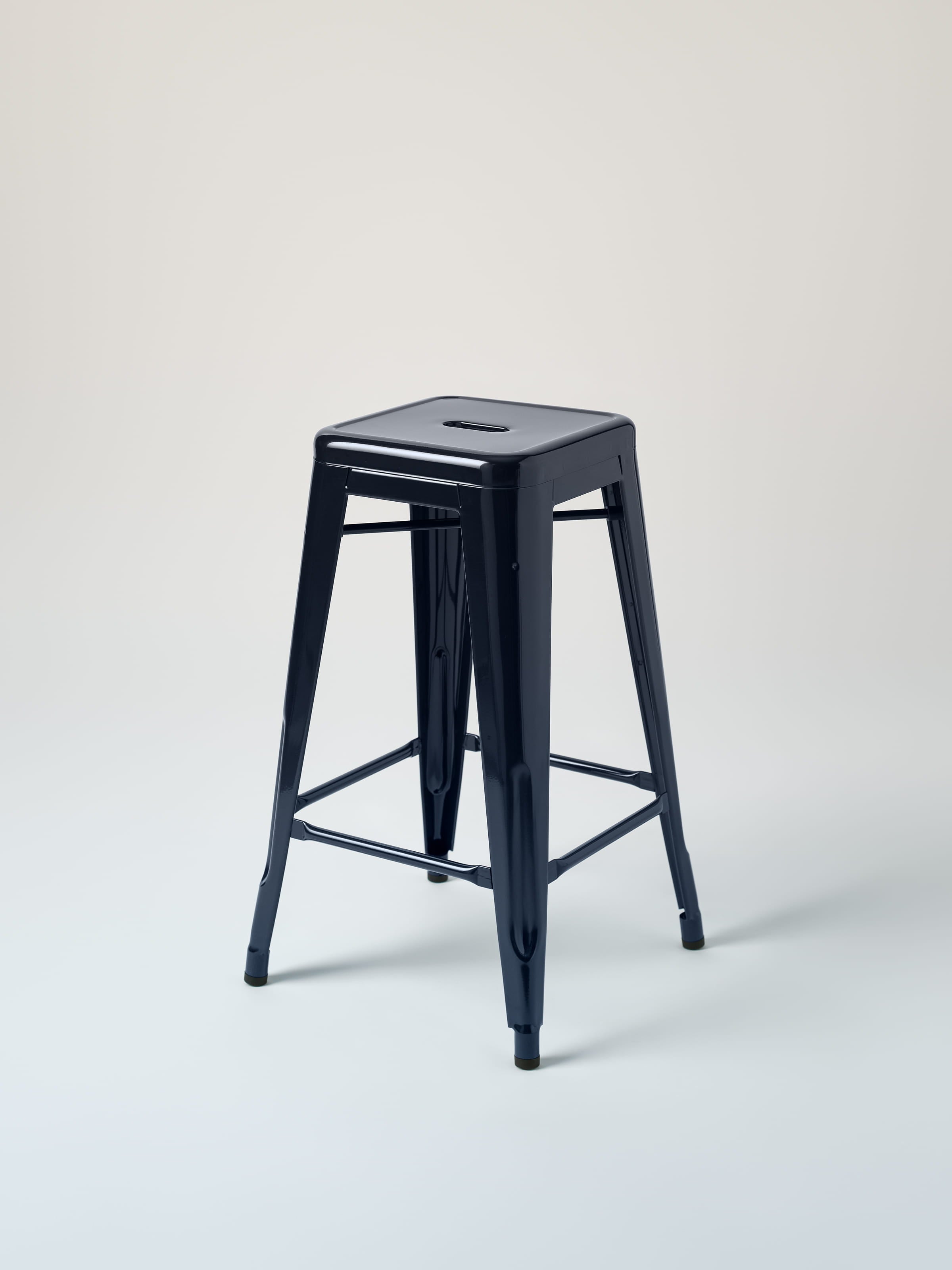 Tabouret H65 - Bleu Noir