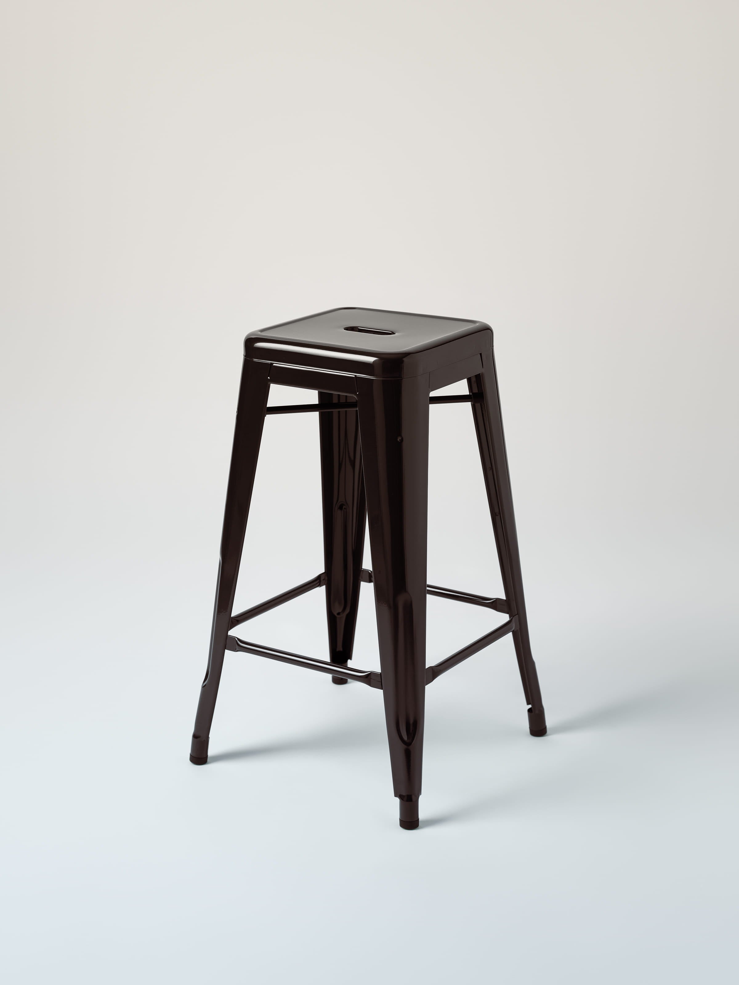 Tabouret H65 - Brun Noir