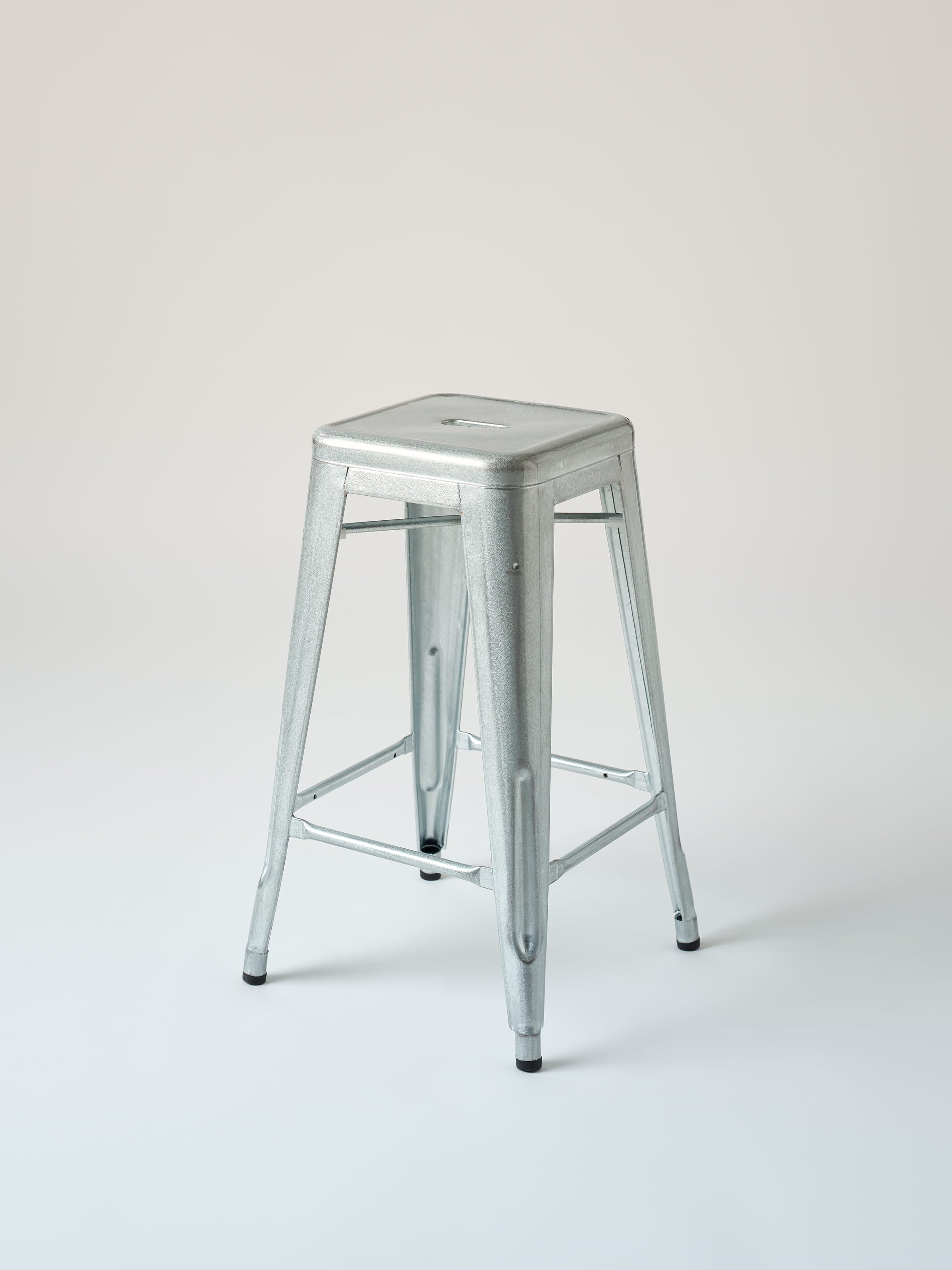 Tabouret H65 - Galvanisé Verni