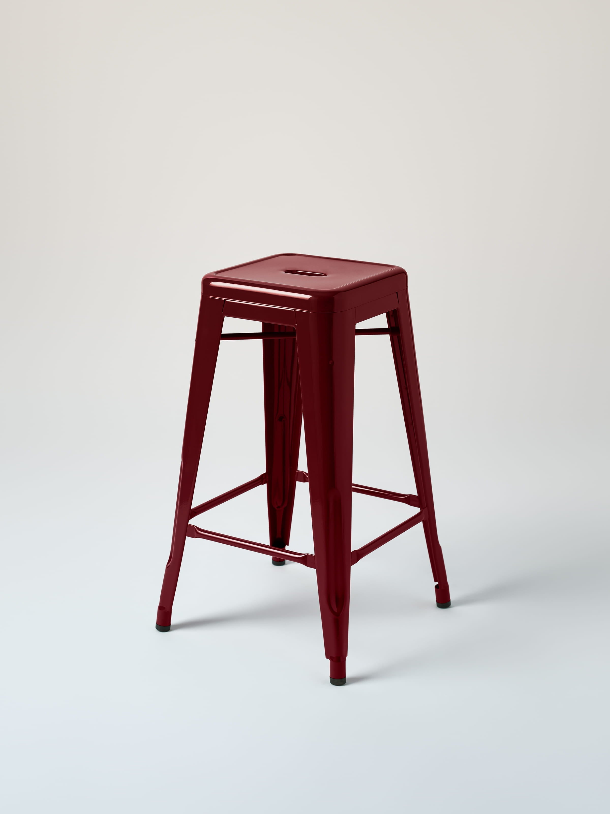 Tabouret H65 - Rouge Vin