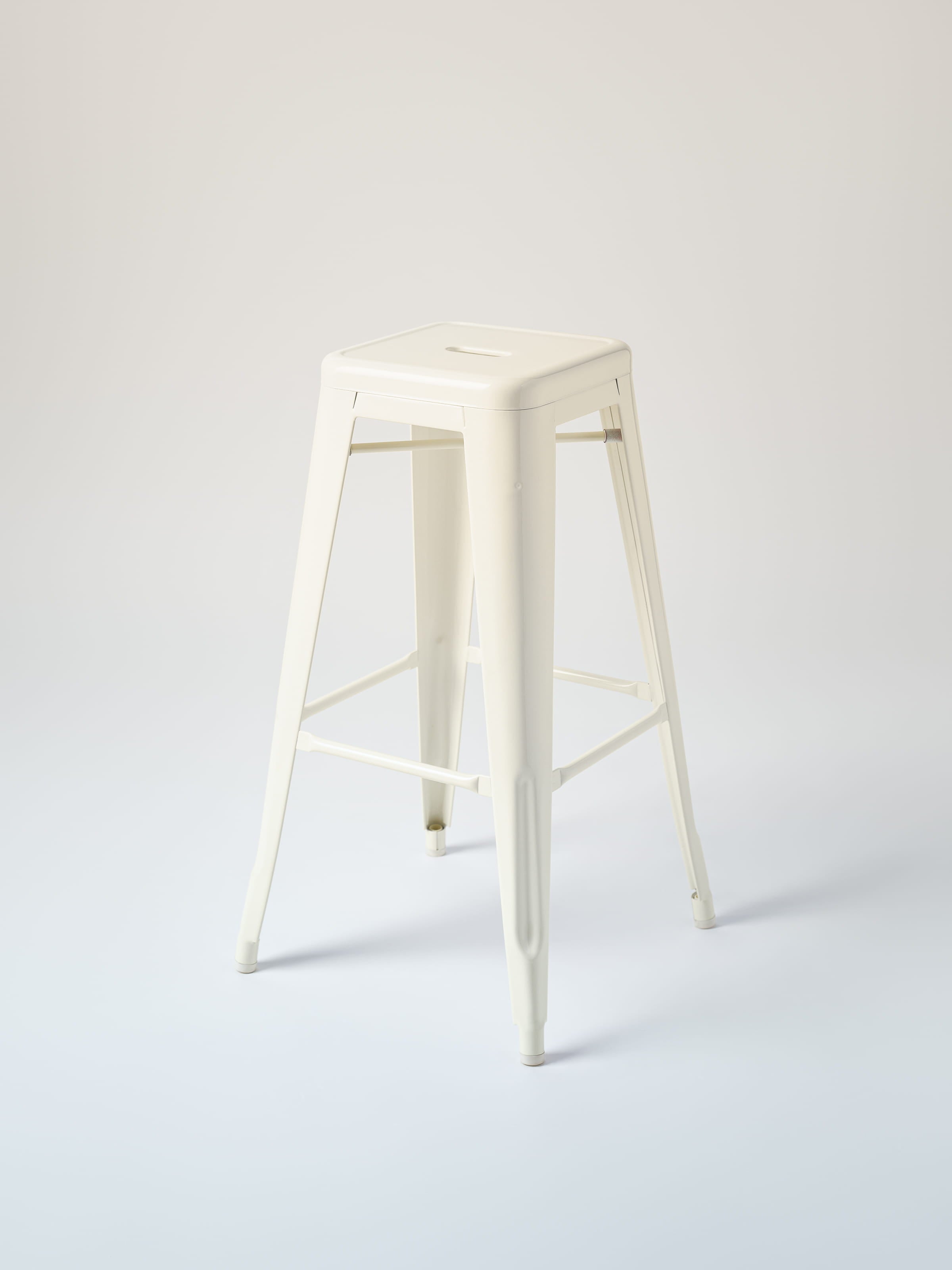 Tabouret H75 - Blanc Perlé