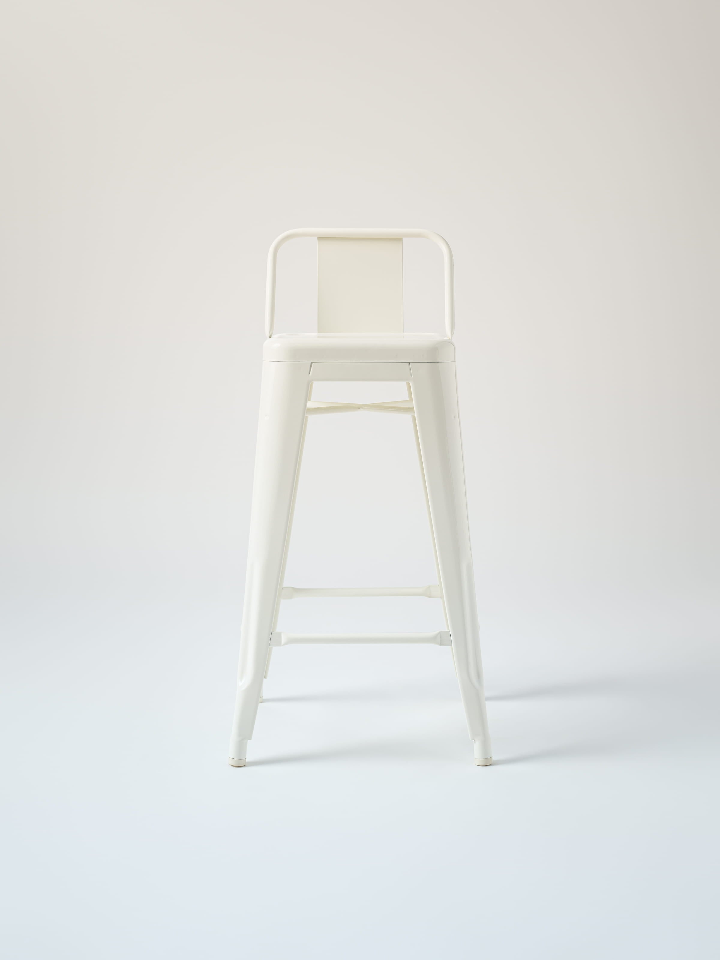 Tabouret H45 - Blanc Pur