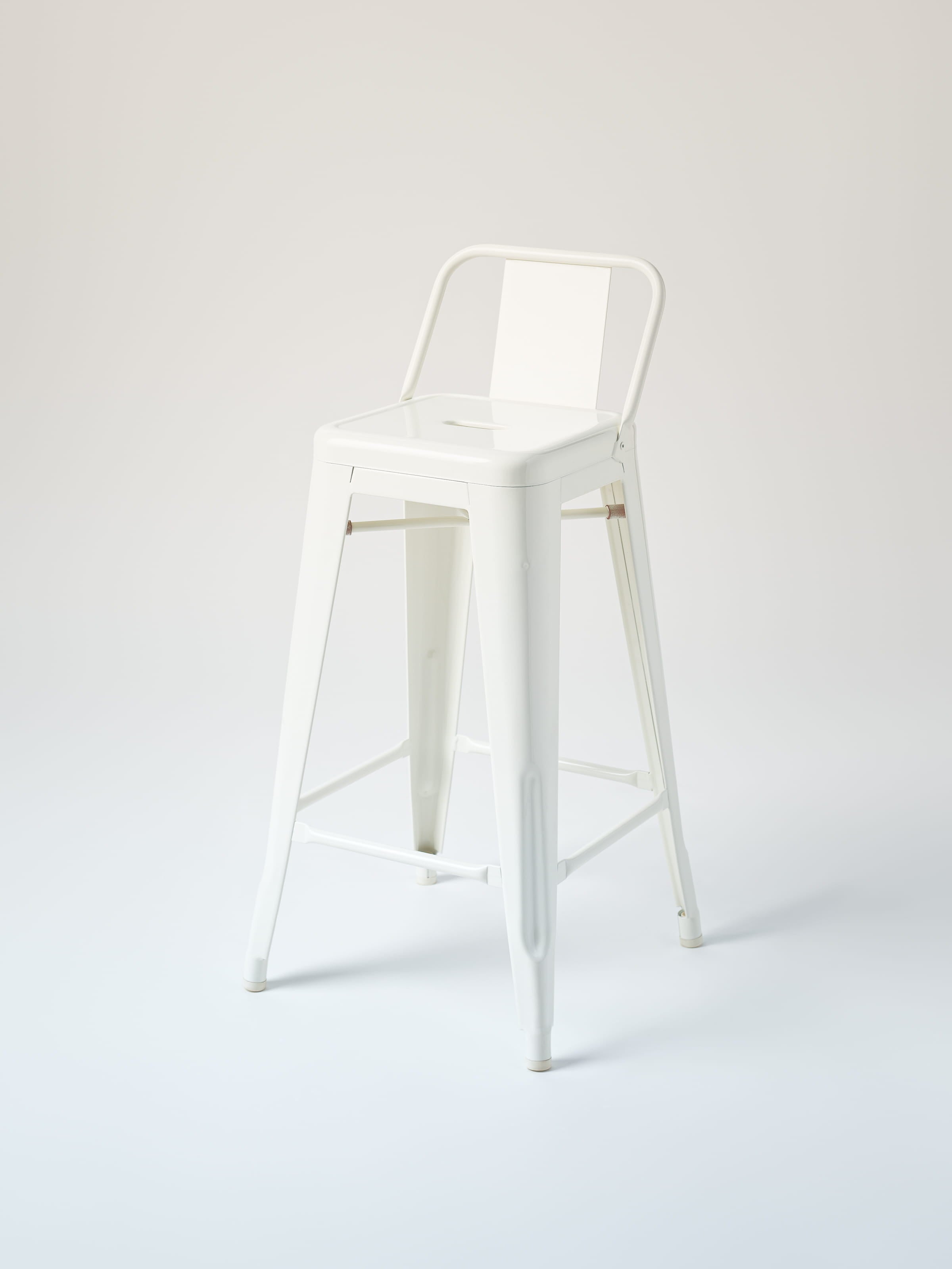 Stool H45 - Pure White