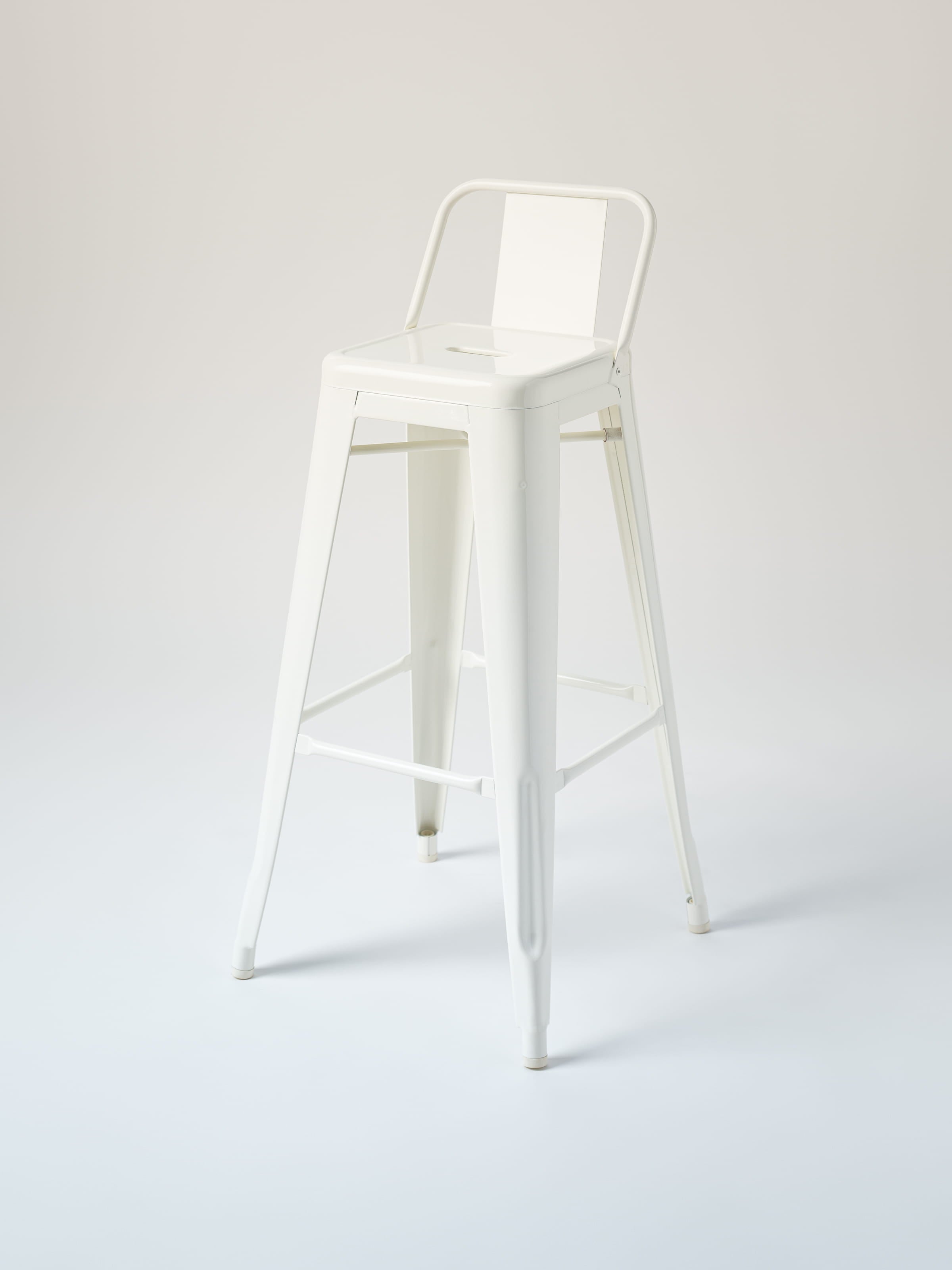 Tabouret HPD75 - Blanc Pur