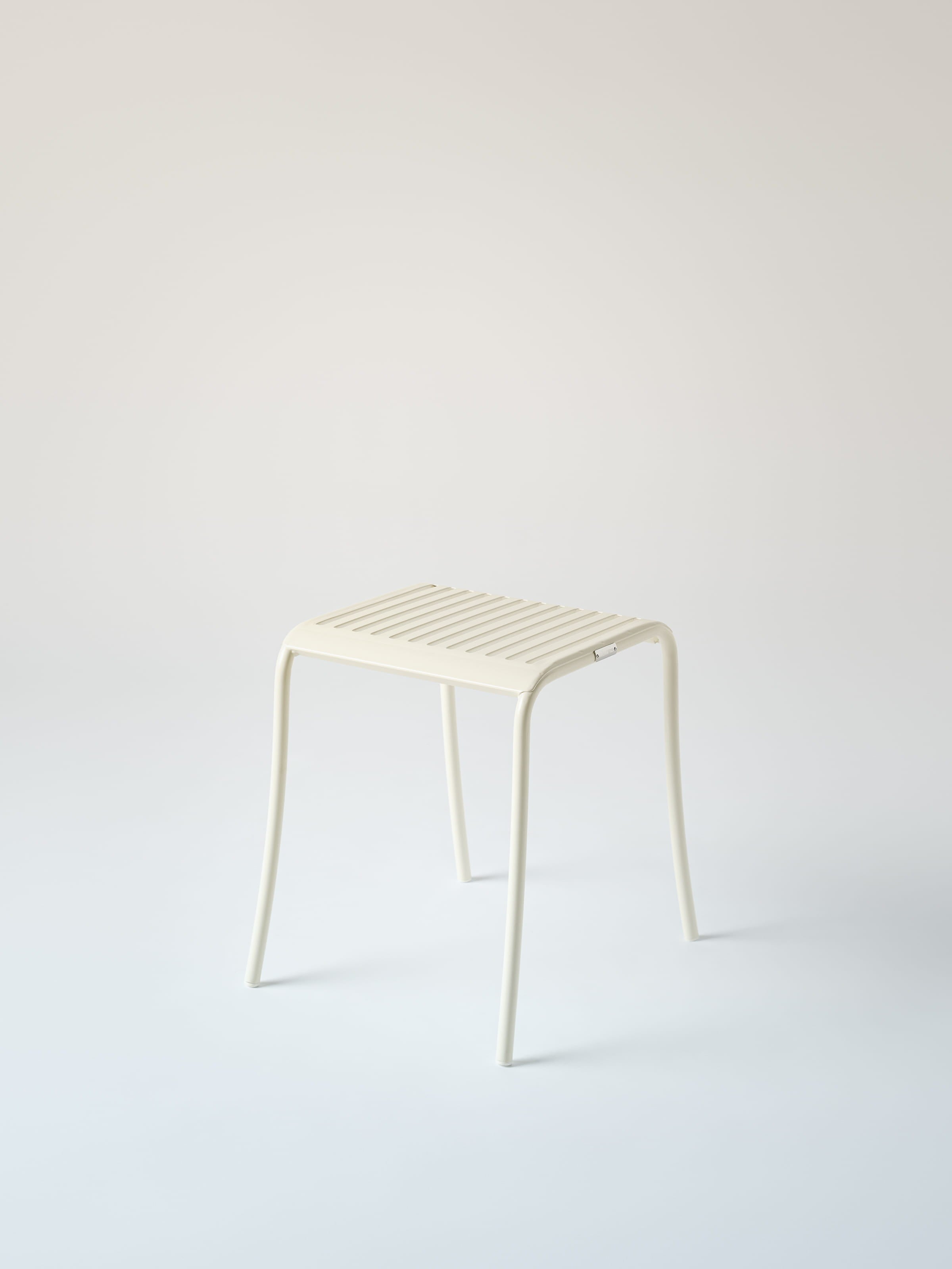 Tabouret Patio - Blanc Perlé