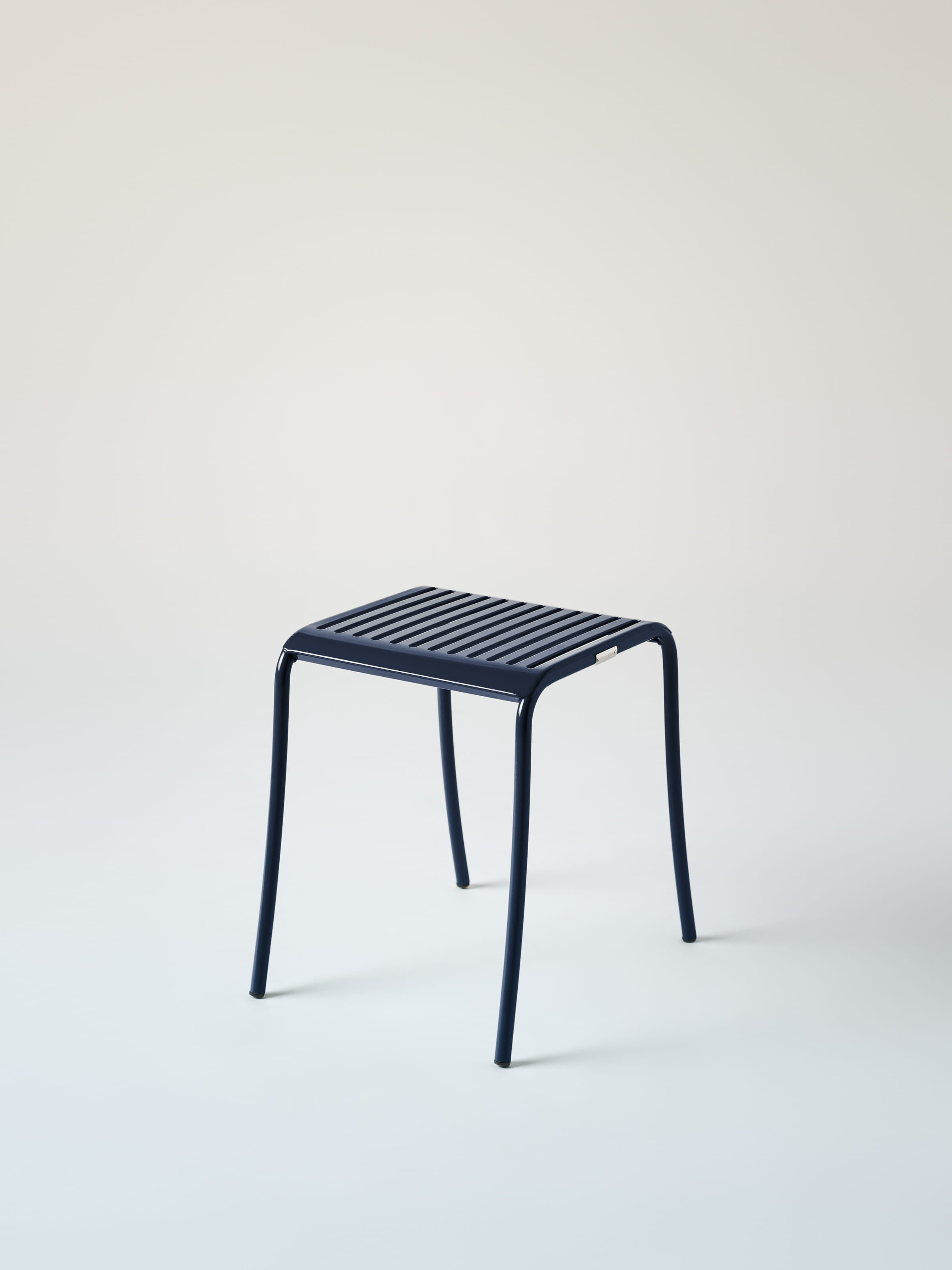 Tabouret Patio - Bleu Noir