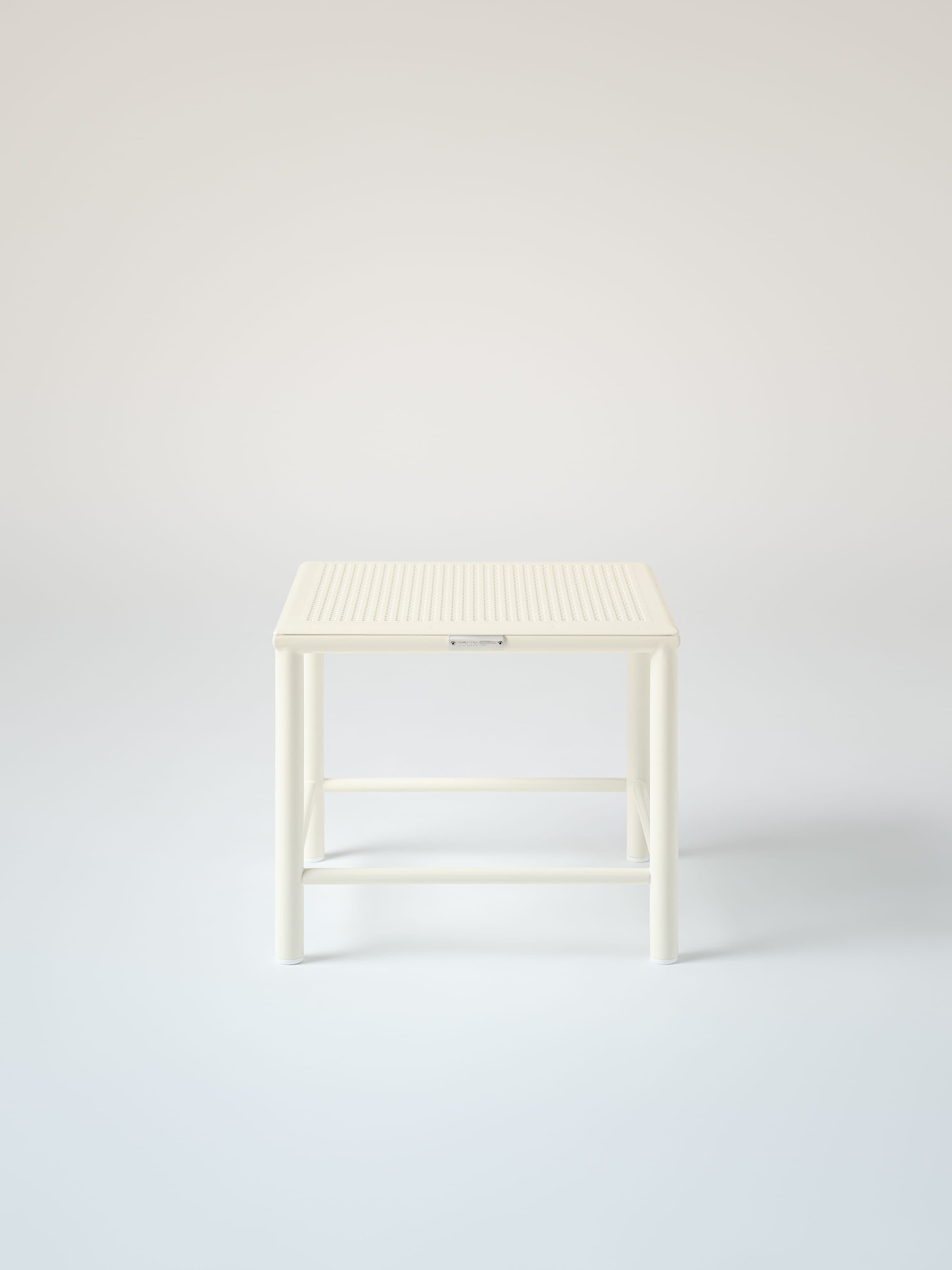 Tabouret Tressé H30 - Brun Noir