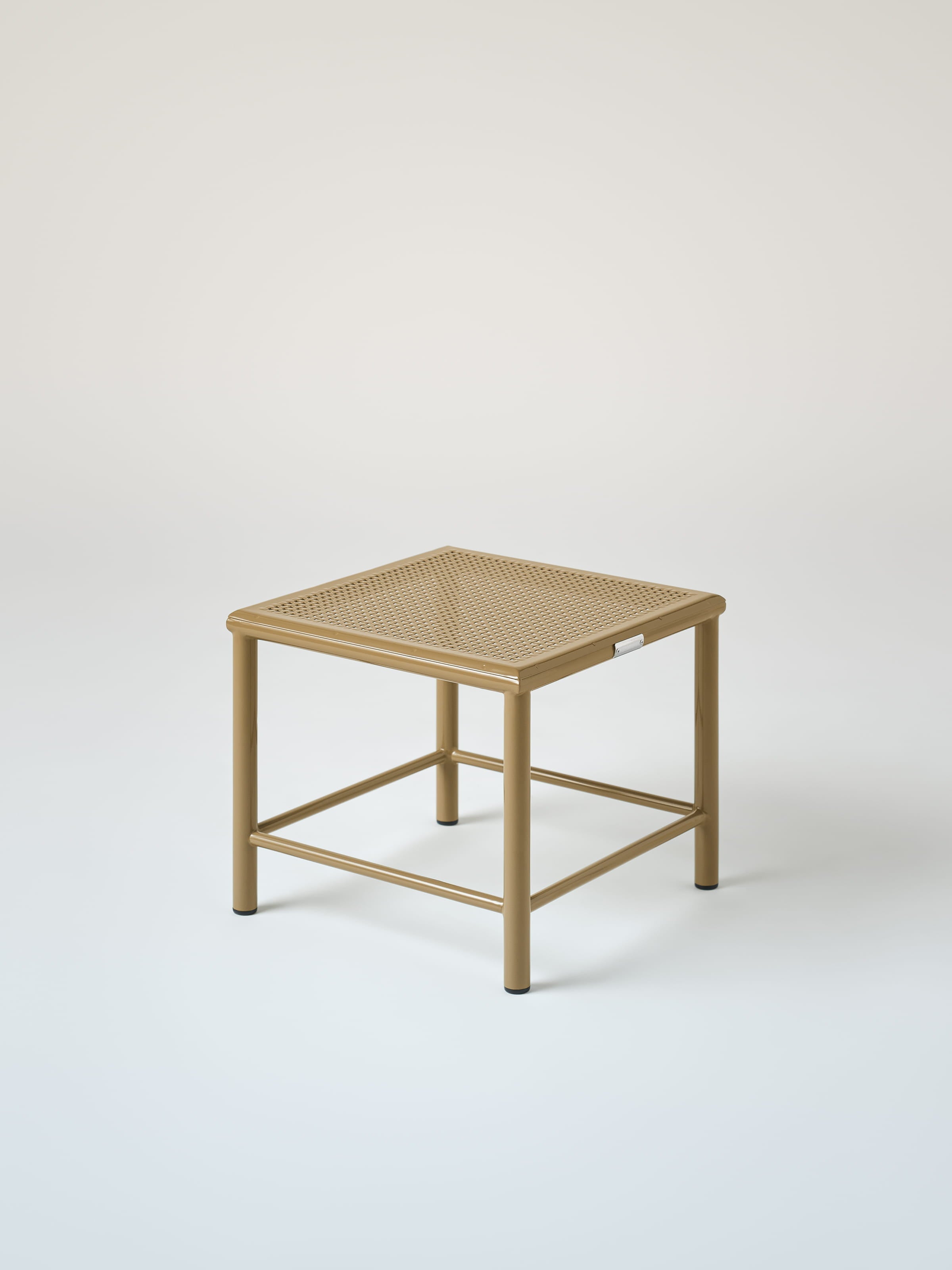 Tabouret Tressé H30 - Brun Vert