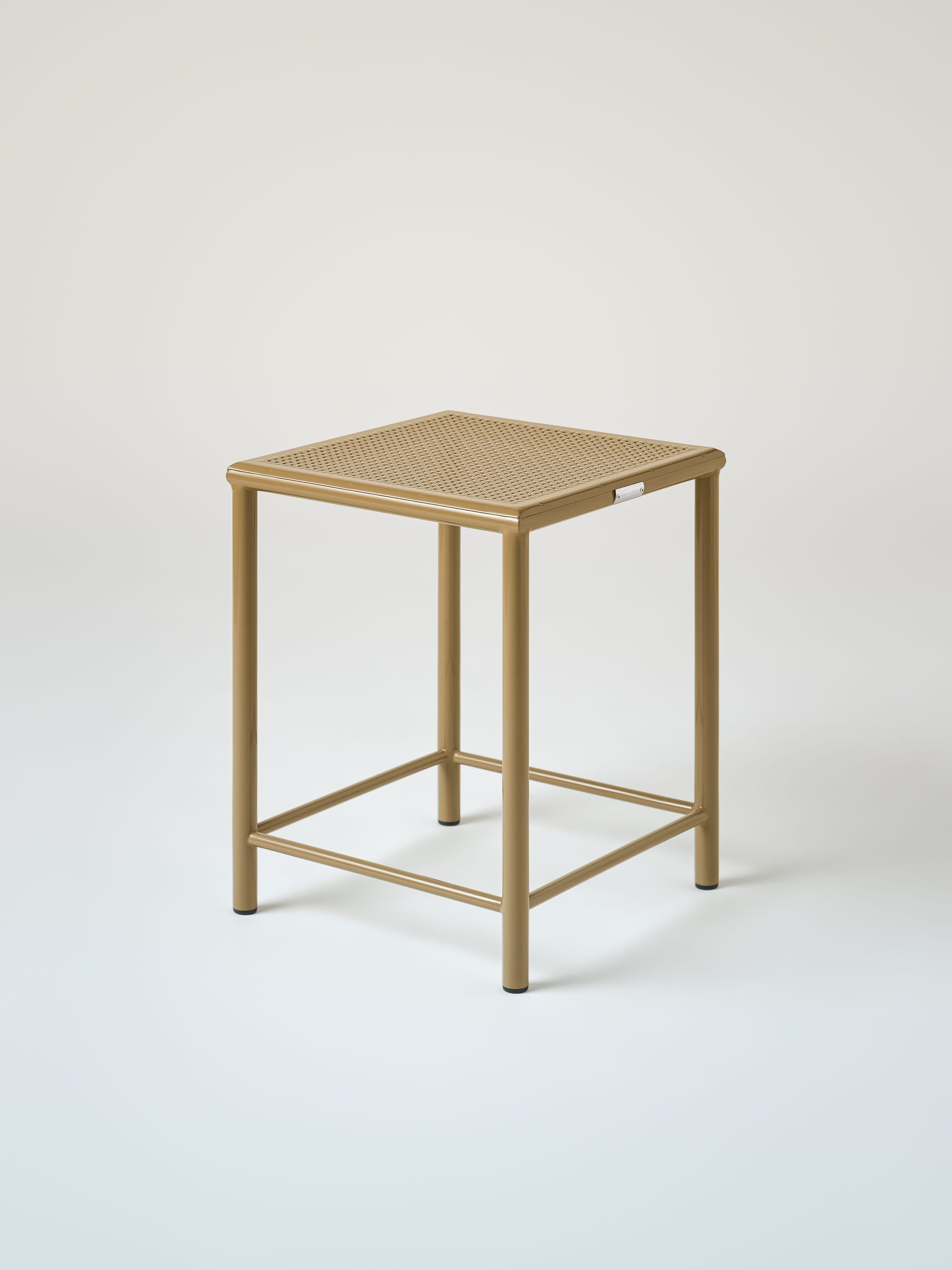 Tabouret Tressé H45 - Brun Vert