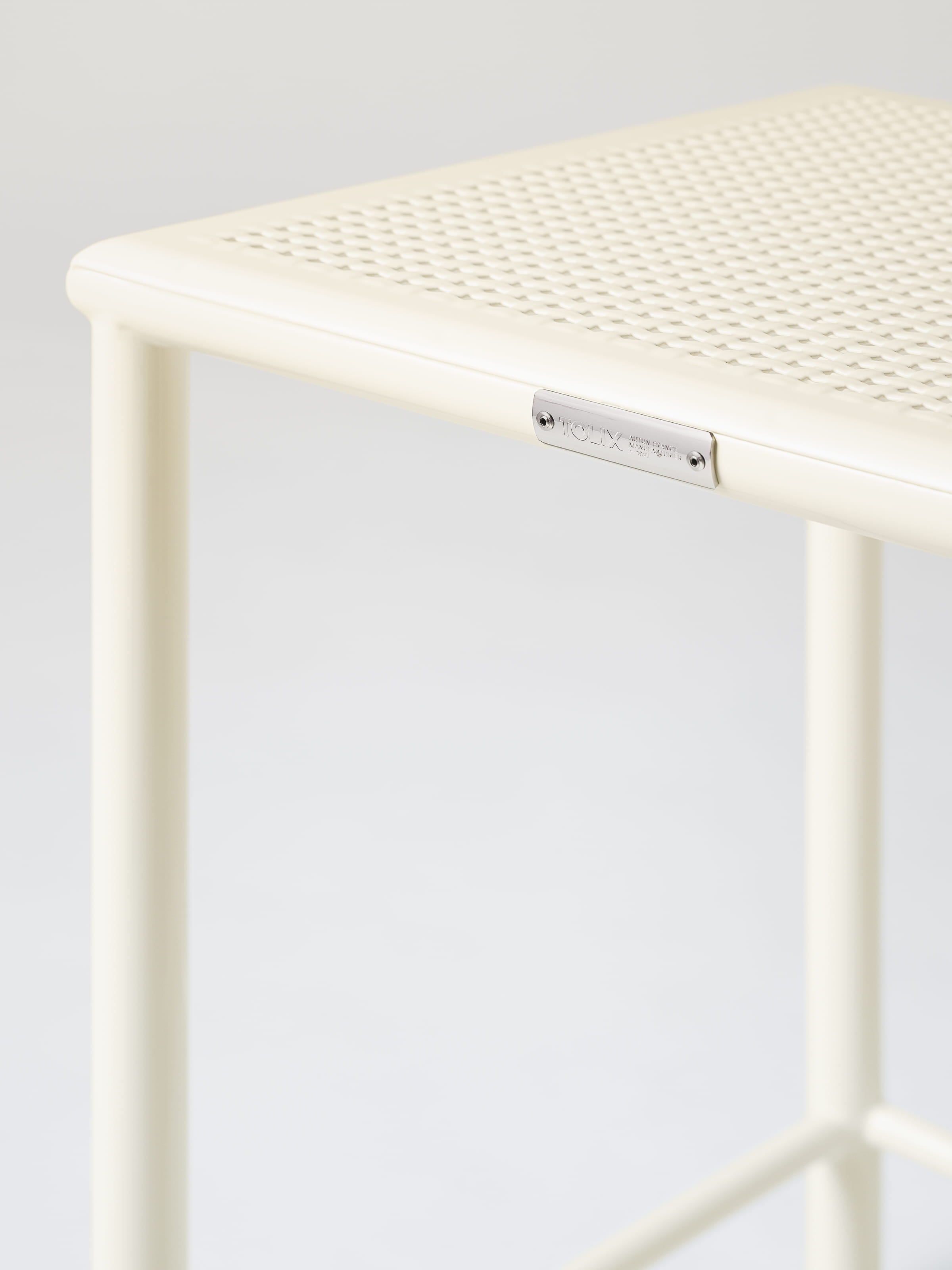 Tabouret Tressé H75 - Brun Vert