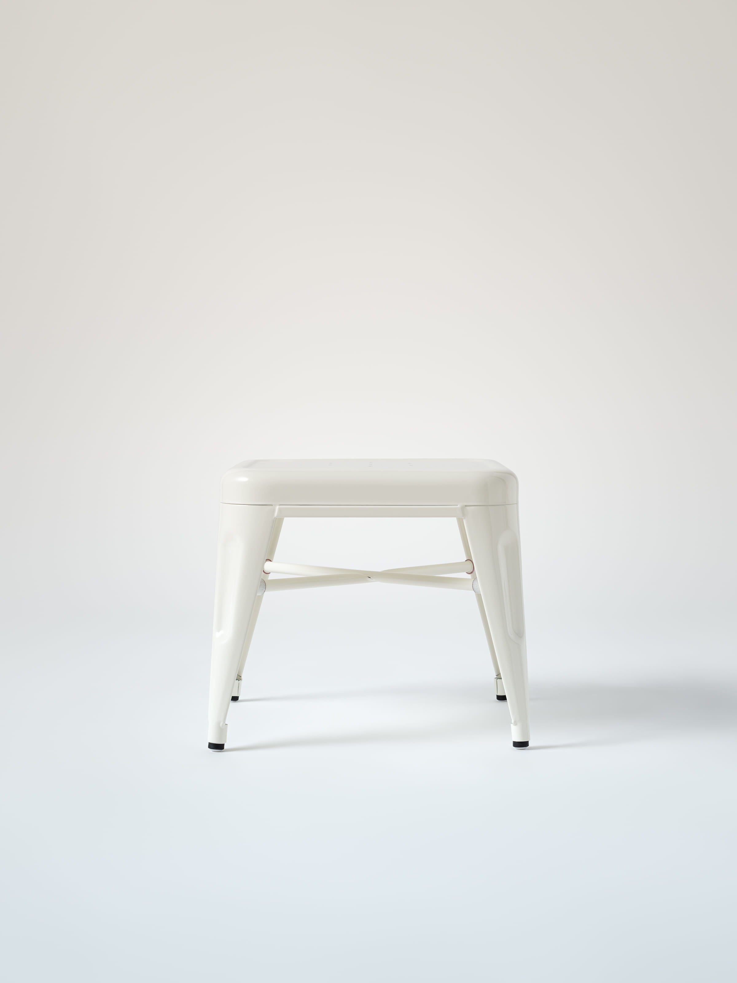 Tabouret H30 - Blanc Pur